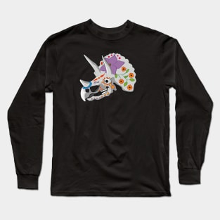 Day of the extinct: Triceratops Long Sleeve T-Shirt